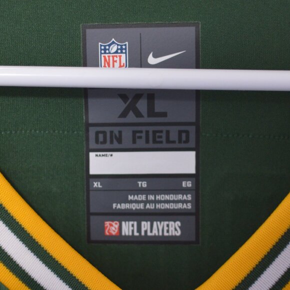Mens NFL Nike Green Bay #12 Rodgers Jersey Size XL (100% polyester) - Picture 4 of 7